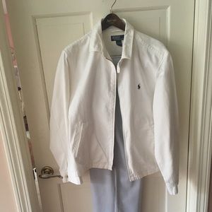 Polo  white jacket.